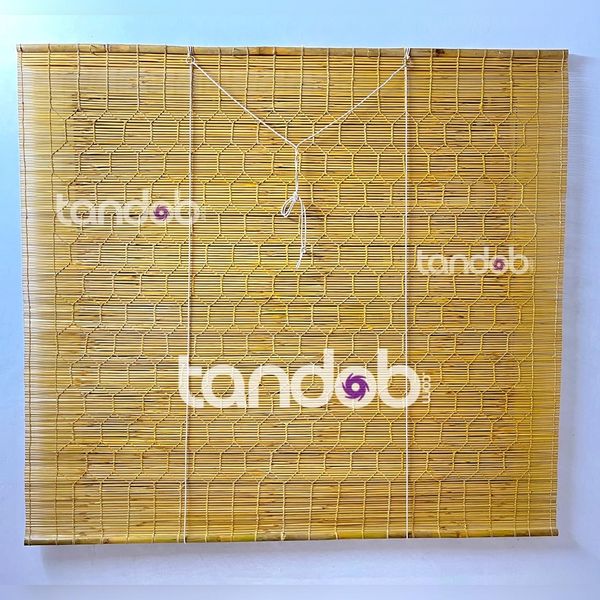 Bamboo Chick Curtain - Honeycomb Design বাঁশের পর্দা