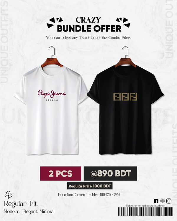 BR21 Luxury Brand Combo T-shirt