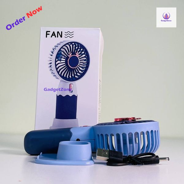 Cute Bear Portable Fan, Battery Operated Small Personal Portable FanđĨ