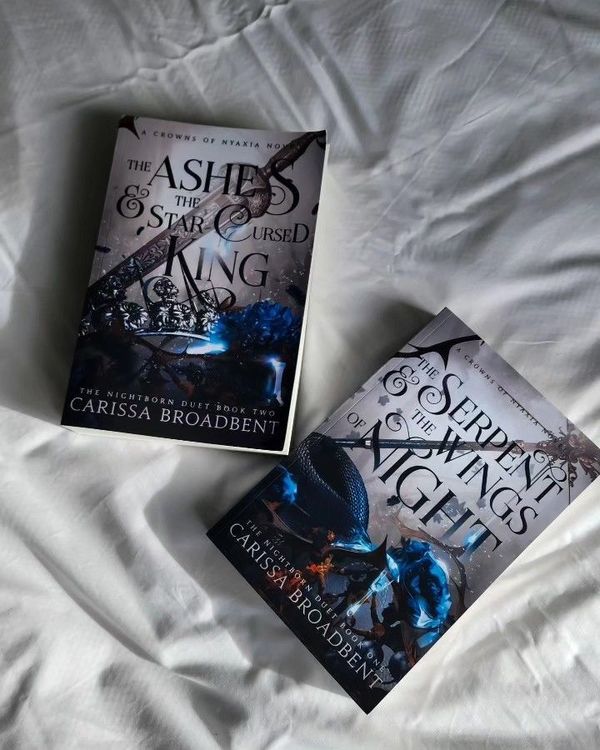 Crowns of Nyaxia Series(2 Books) by Carissa Broadbent