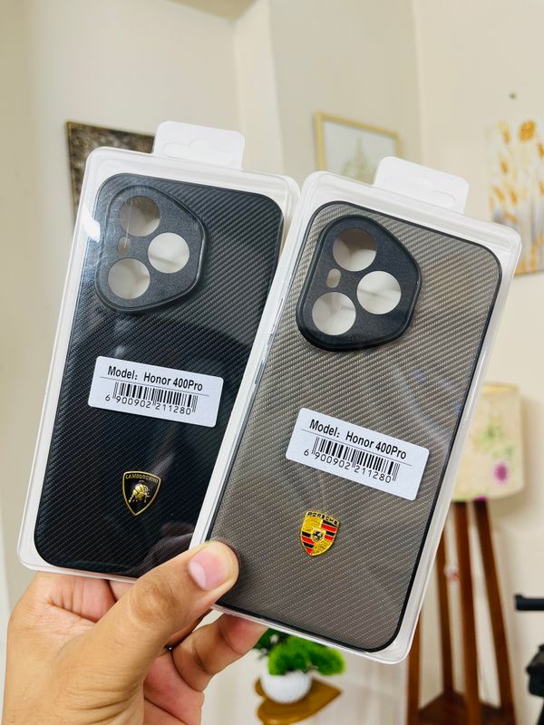 Honor 400 Pro Global Version Back Cover Carbon Fiber Premium Case