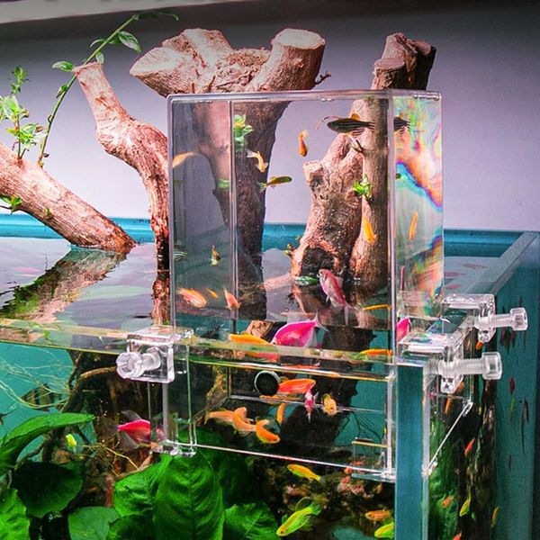 Vertical negative pressure aquarium