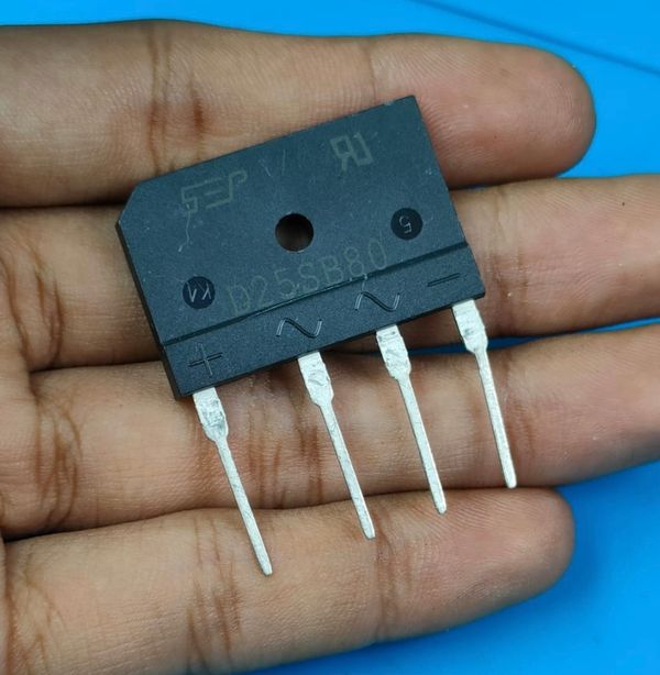 25A 800V bridge rectifier, D25SB80