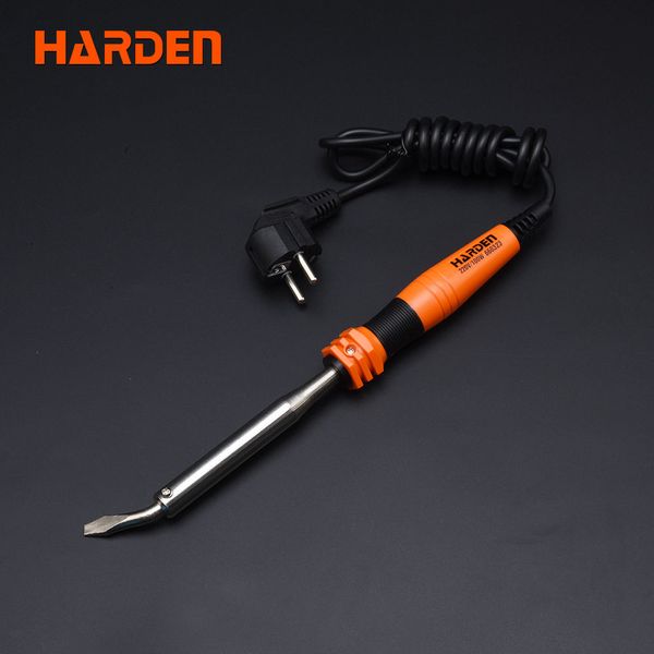 HARDEN 100W Heavy-Duty Soldering Iron | Thermo-Plastic Handle | European Plug | Model: 660323