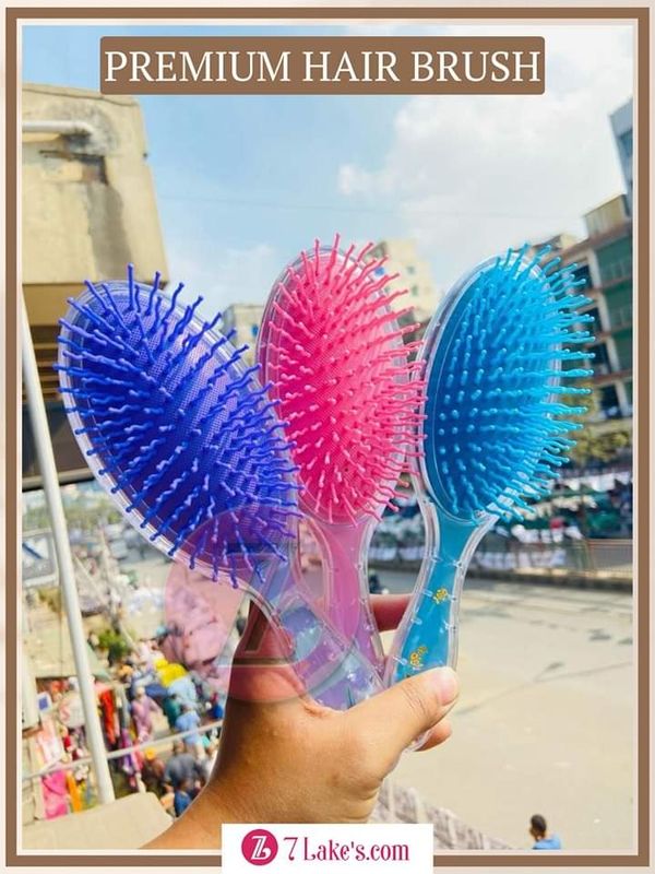 Hair Brush Spring Villa Round