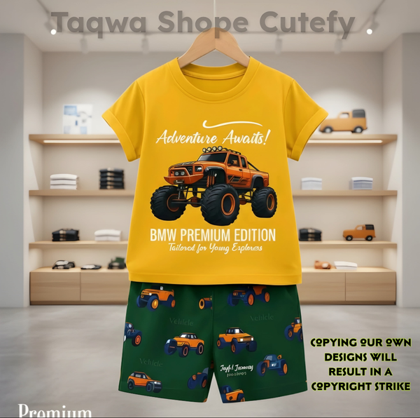 👑🔥Cute Comfort Premium T-Shirt Sets for Your Princes & Princesses!👑