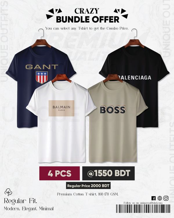 BR44 Luxury Brand Combo T-shirt