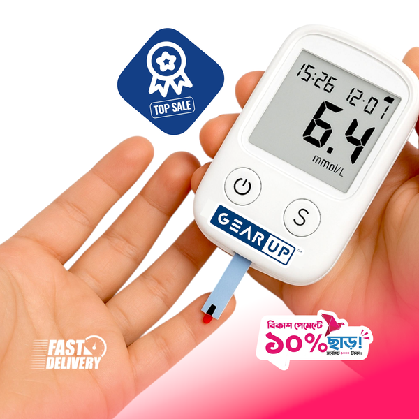 Blood Glucose Meter With 25 Test Strips