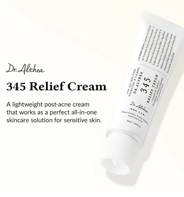 Dr. Althea 345 Relief Cream (Ver.2) 50ml (new formula) - Image 2