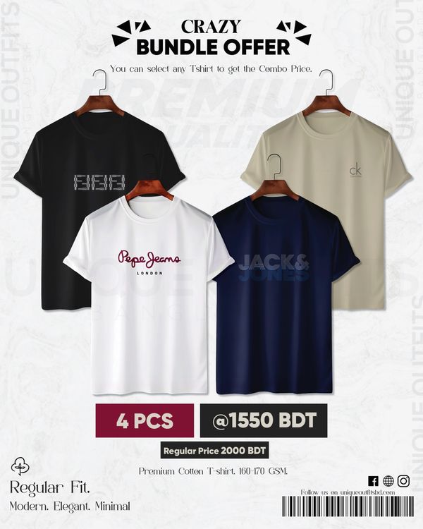 BR47 Luxury Brand Combo T-shirt