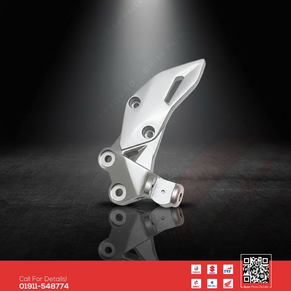 Footrest/Step Holder (RH) for Suzuki Gixxer & Gixxer SF (Old & New Model, Double Disk) bike.