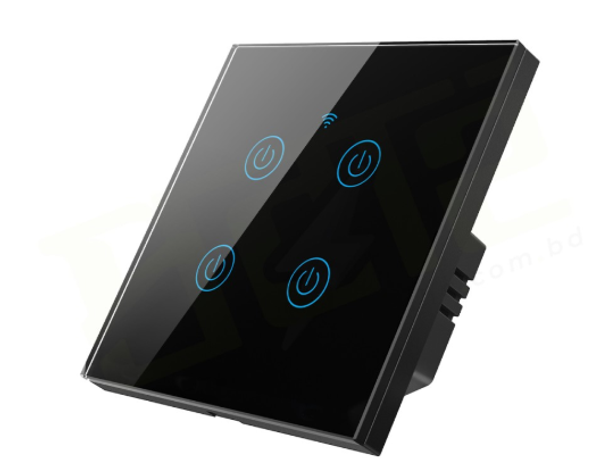 WiFi 4 Gang smart touch switch