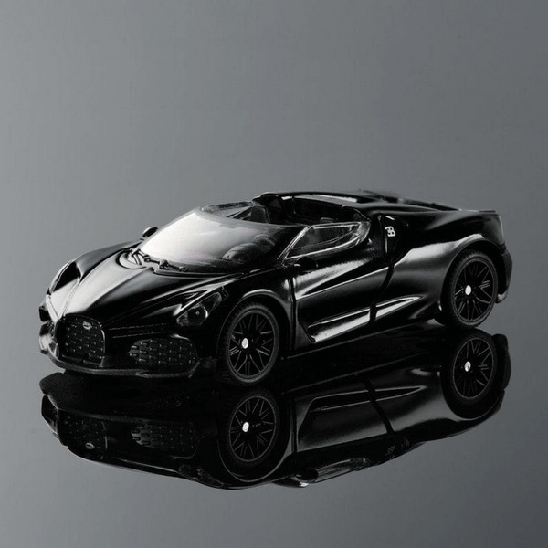 TSC 1:64 Bugatti Mistral Diecast Model Car Black