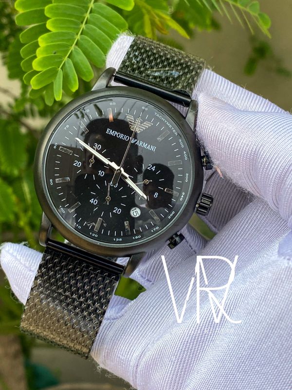 ARMANI MESH FULL BLACK