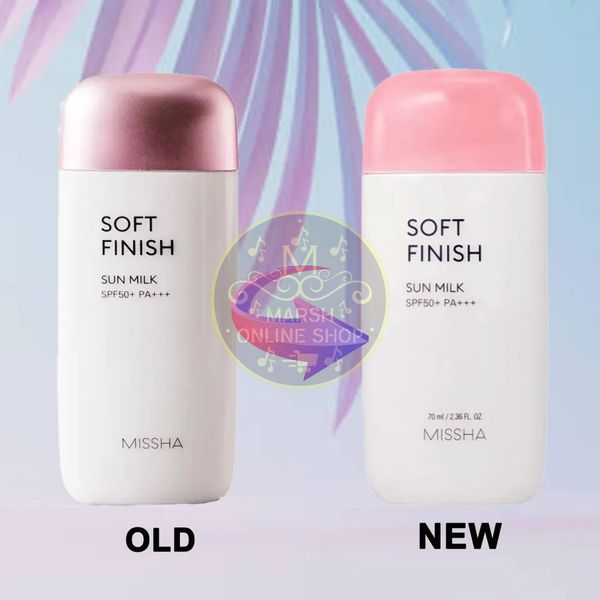 👉🔰Missha Soft Finish Sun Milk SPF50+ Pa+++ (70 ml) - Image 3
