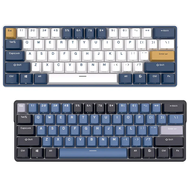 Royal Kludge RK61 Plus Tri-Mode RGB 61 Keys Hot Swappable Mechanical Keyboard