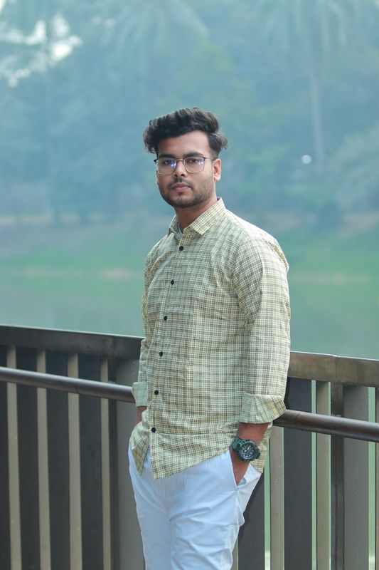 Check shirt for men