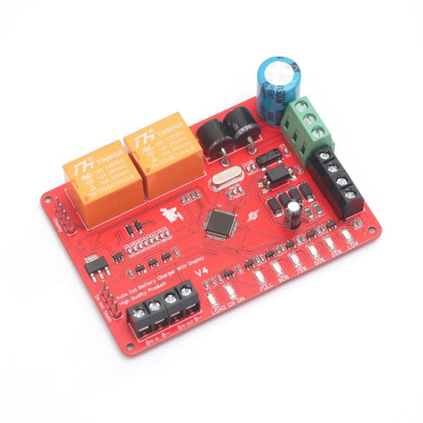 12v auto cut battery charger with Oled display