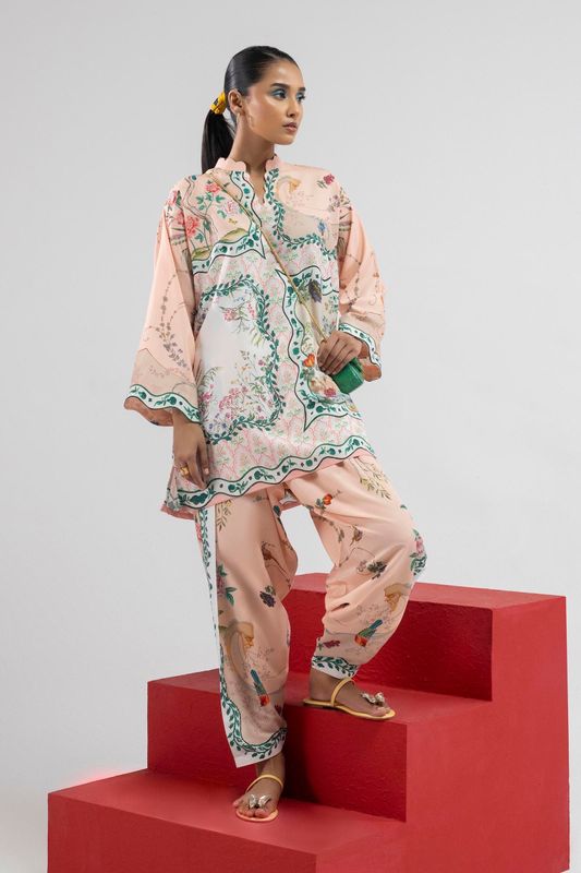 Sana Safinaz - Stitched Shirt + Bottom