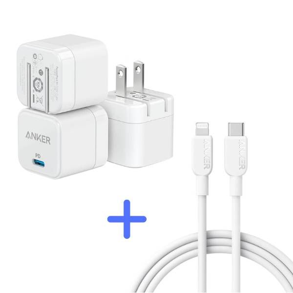 Anker PowerPort III 20W Cube Charger Kit (Model B2149)