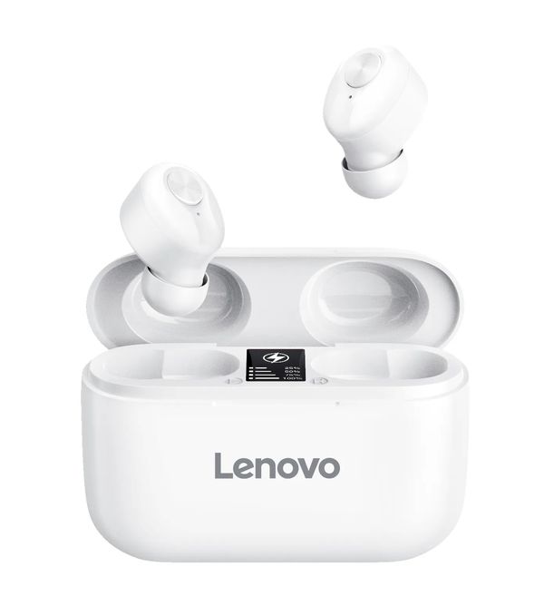 Lenovo HT18 True Wireless Stereo Earbuds – White Color