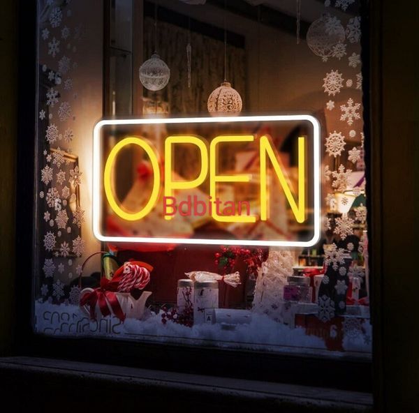 Open Neon Sign By BDBitan