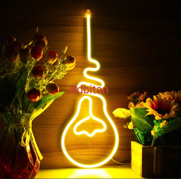 Neon Bulb light by BdBitan