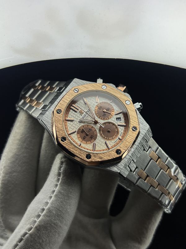 AP Royal Oak Two Tone Rose Gold Panda Dial AA Grade
