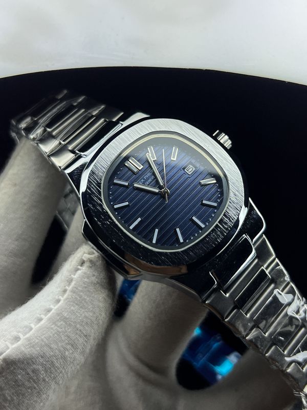Patek Philippe Nautilus Non Chronograph Blue Dial Chain AA Grade