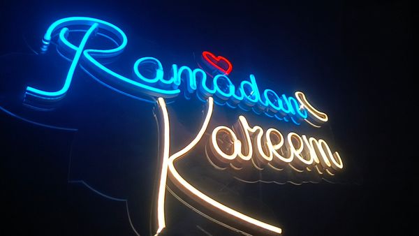 Ramadan Kareem Neon Sign By BDBitan