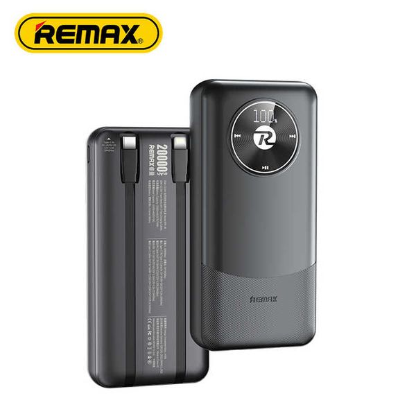 REMAX RPP-38 20W+22.5W comes with dual fast charging cable power bank 20000mAh