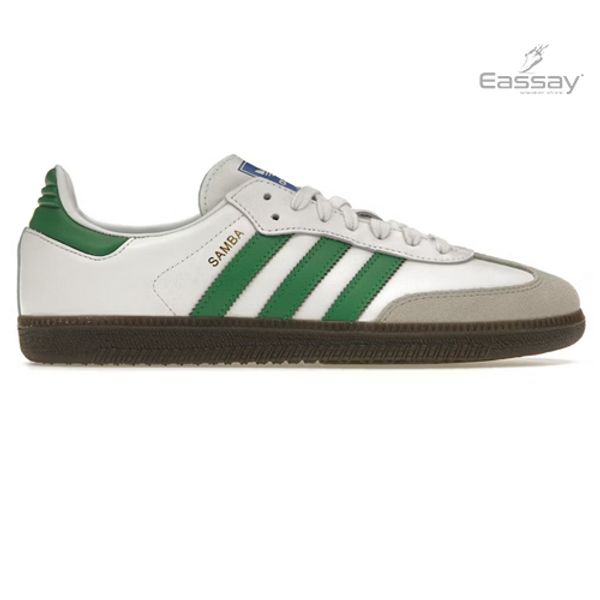 Adidas Samba OG White and Green