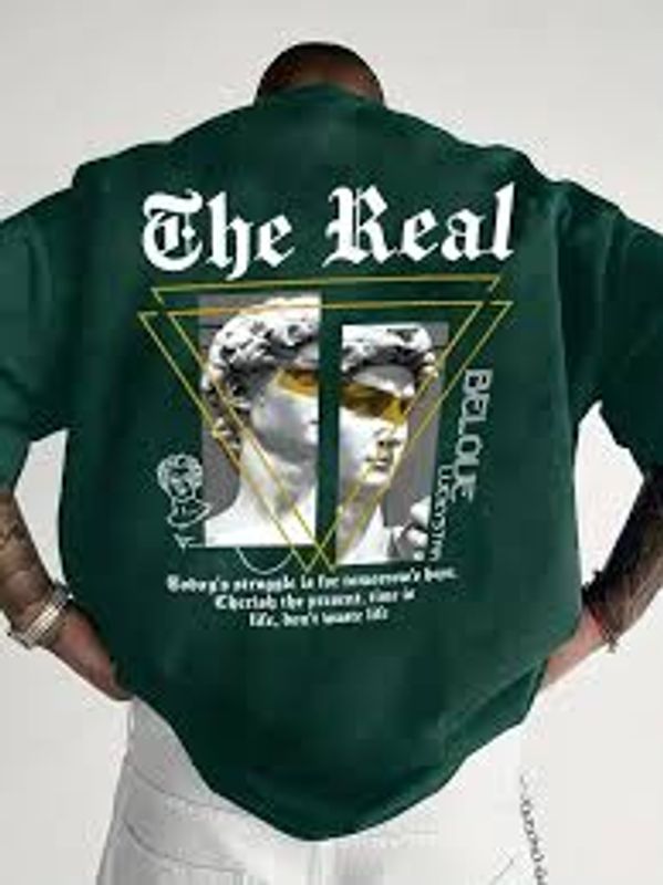 DROP SHOULDER T-SHIRT