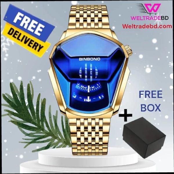 Mens Watch Trend Market Watch StyleLocomotive Concept Watch Men