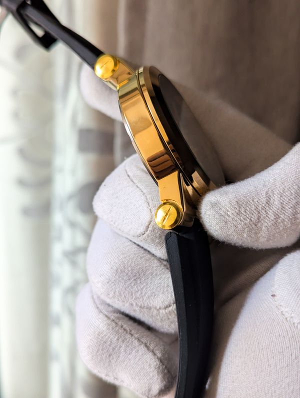 MK Chronograph Watch Golden