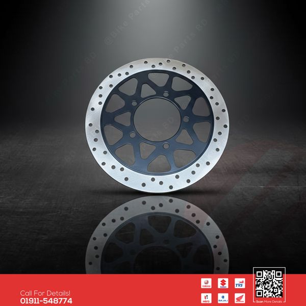 Break Disk Plate (Front-Black) for Suzuki Gixxer , Gixxer SF (Old & New) bike.