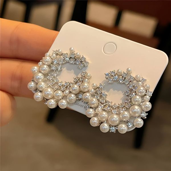 Silver Glow Earrings