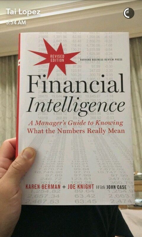Financial Intelligence by Joe Knight
