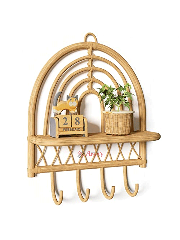 Rattan Wall Shelf