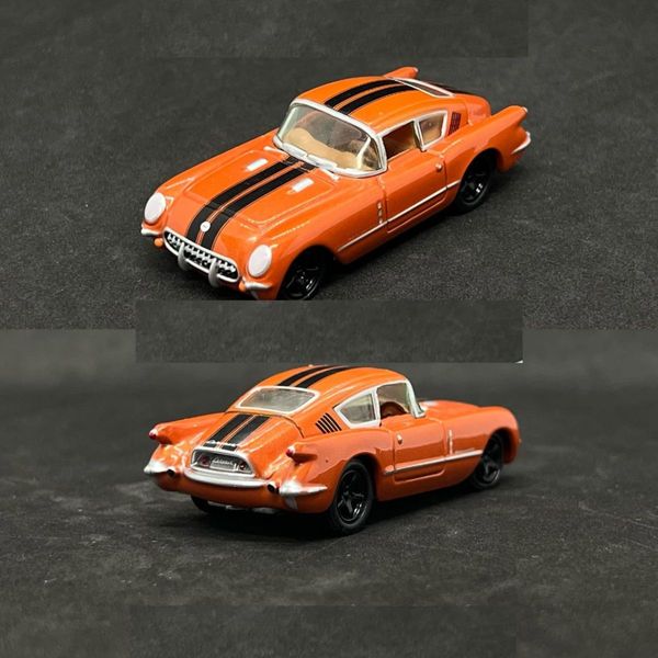 1:64 Classic Chevrolet Corvette C1 Coupe Bright Orange