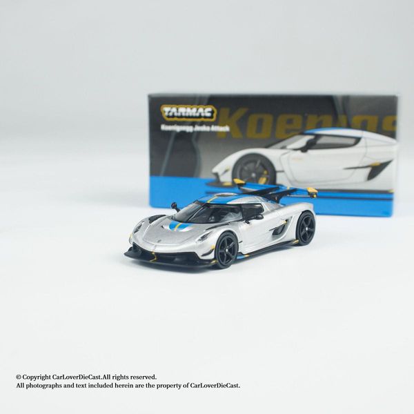 1:64 Tarmac Works Koenigsegg Jesko Attack Diecast Model Car