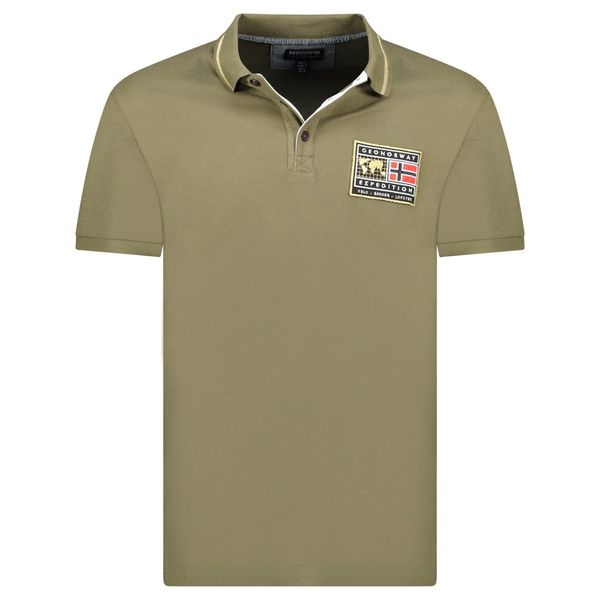 Men - Polo Short Sleeve 100% Cotton Khaki