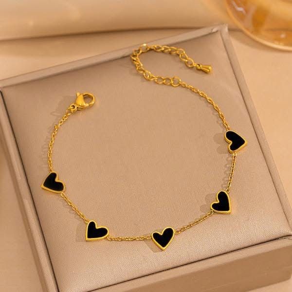 Black love bracelet