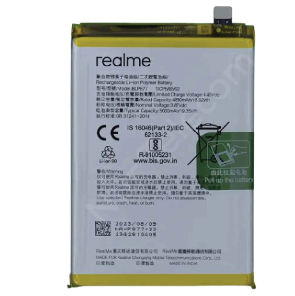 relme c33 original battary