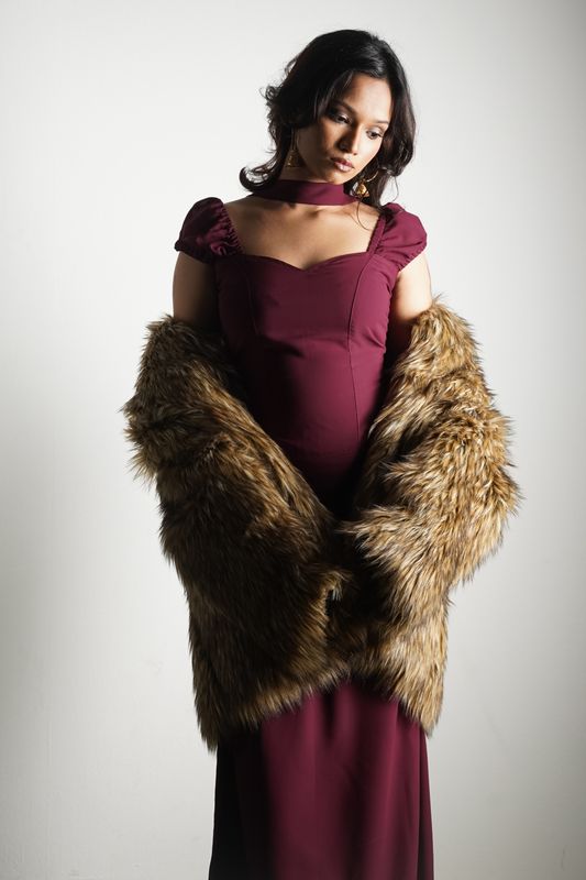 LIMITED EDITION Fox Faux Fur Coat - Image 2