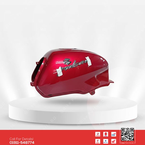 Fuel tank for Bajaj Pulser UG4.5 Red Colour bike.