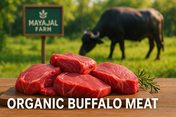 Organic Buffalow Meat.