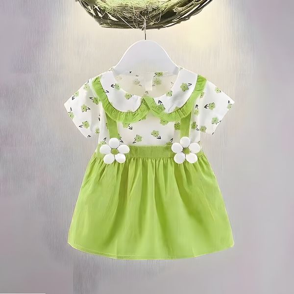 Children's dress Summer Green