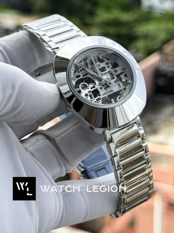 RADO DIASTER AUTO SILVER BODY WHITE DIAL