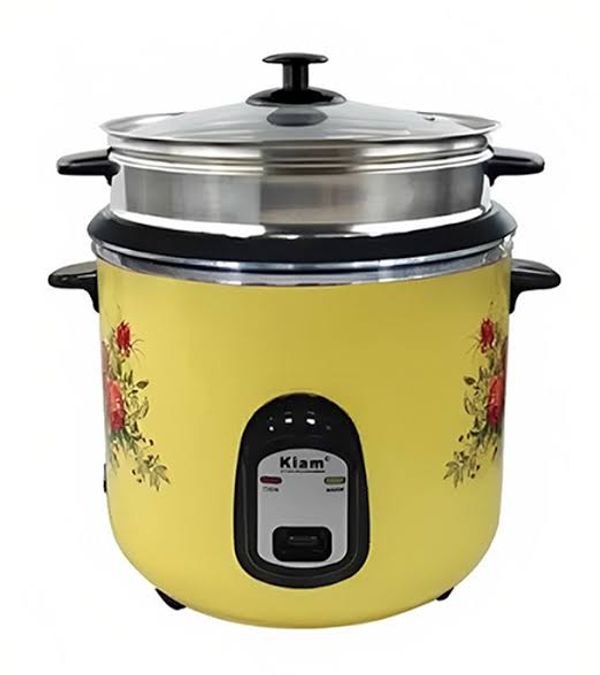 Kiam 2.8 ss Non stick Double pot Rice Cooker SFB-5704